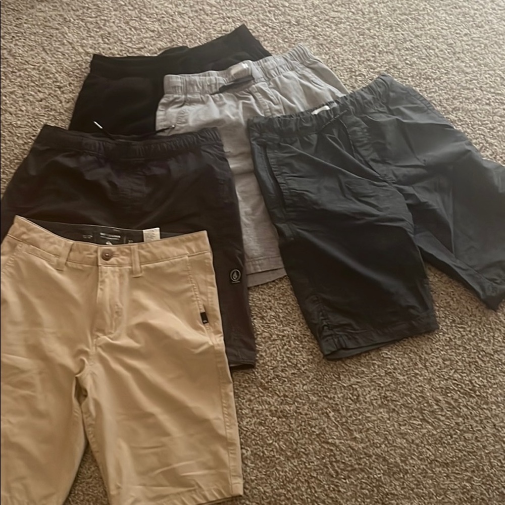 Pack of five shorts